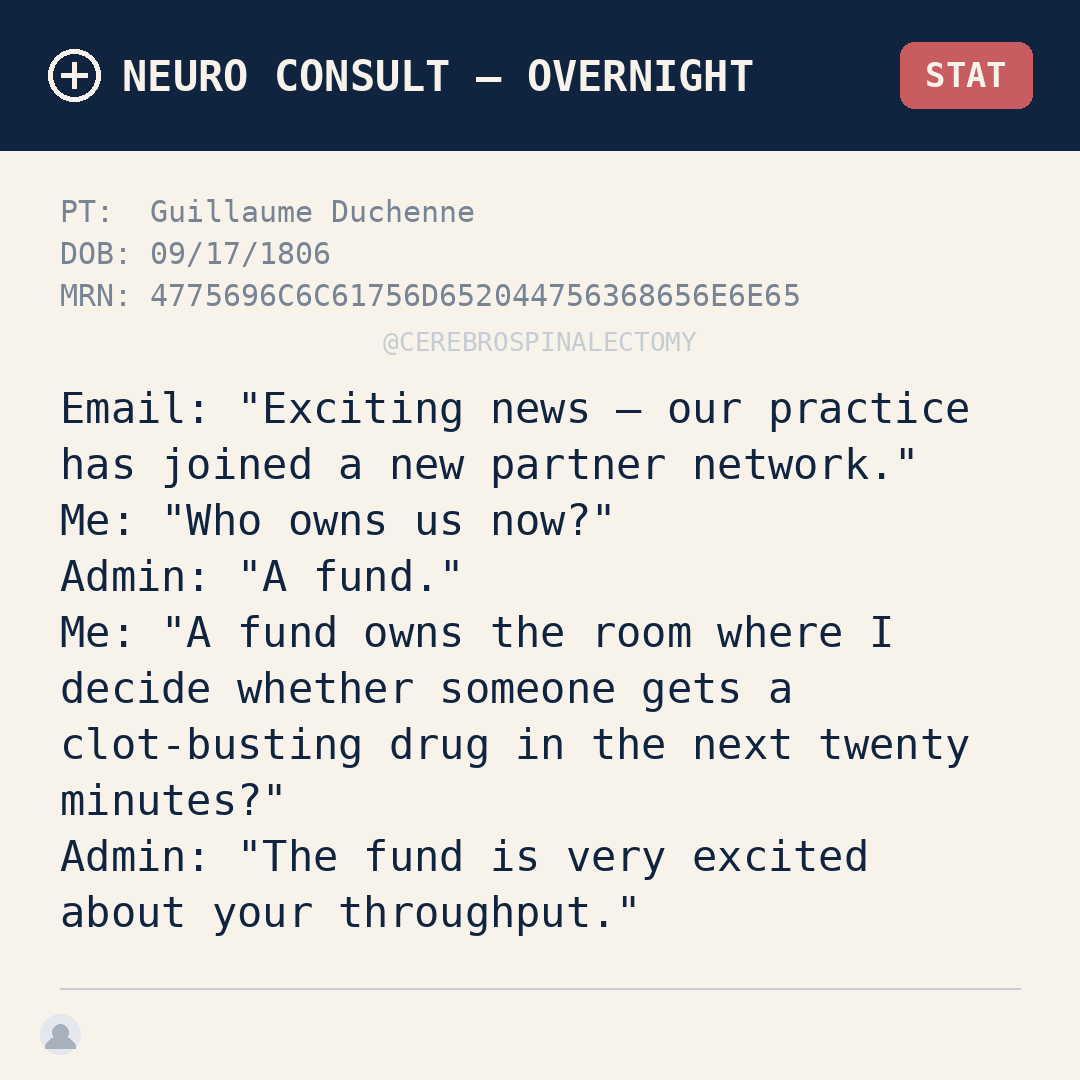Email: "Exciting news — our practice has joined a new partner network.